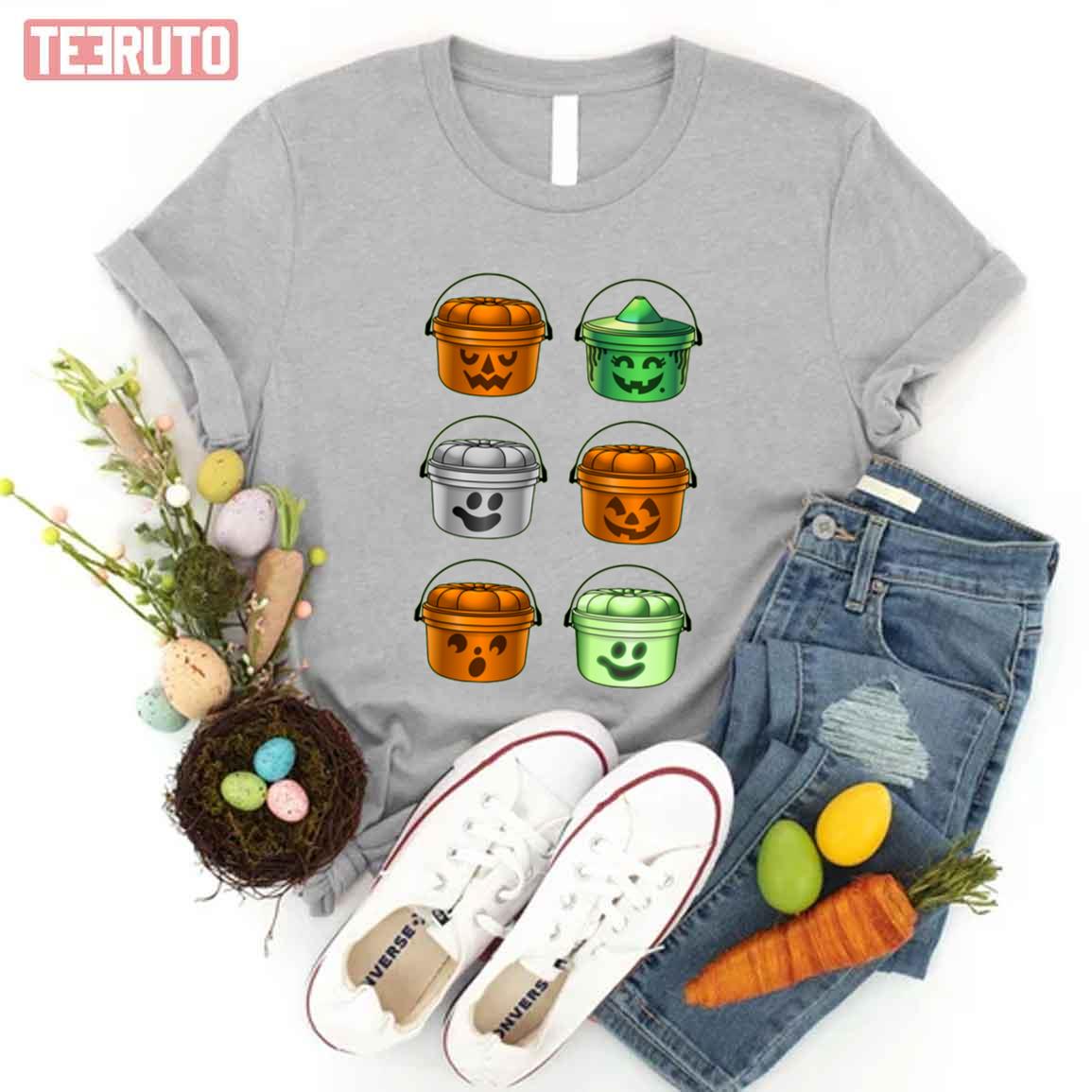 Mcdonalds Vintage Boo Buckets Halloween Retro Unisex T-shirt