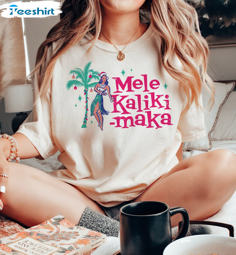 Mele Kalikimaka Shirt – Hawaiian Island Beach Christmas Unisex T-shirt Tee Tops