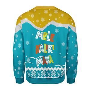 Mele Kalikimaka Surfing Santa Ugly Christmas Sweater | For Men & Women | Adult | US3553- Best Christmas Gifts 2023