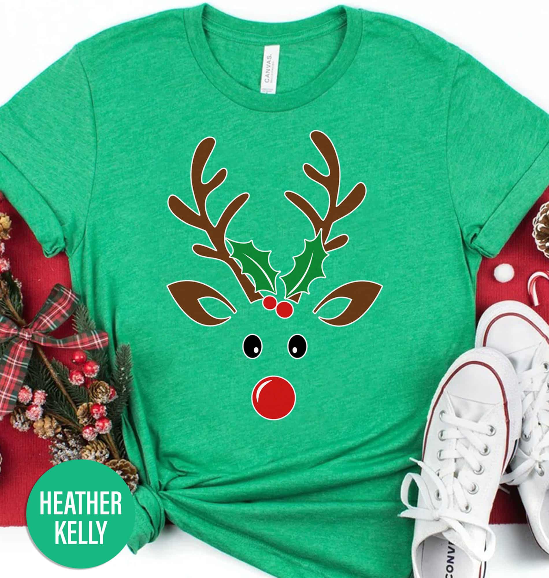 Men’s Reindeer Festive Shirt – Christmas Delight