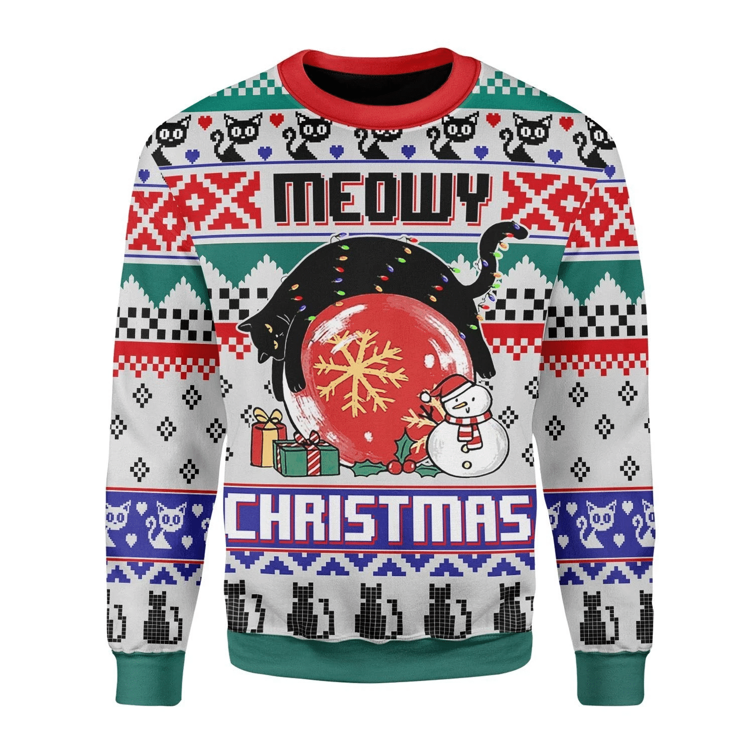 Meoy Christmas Ugly Christmas Sweater | For Men & Women | Adult | US3659- Best Christmas Gifts 2023