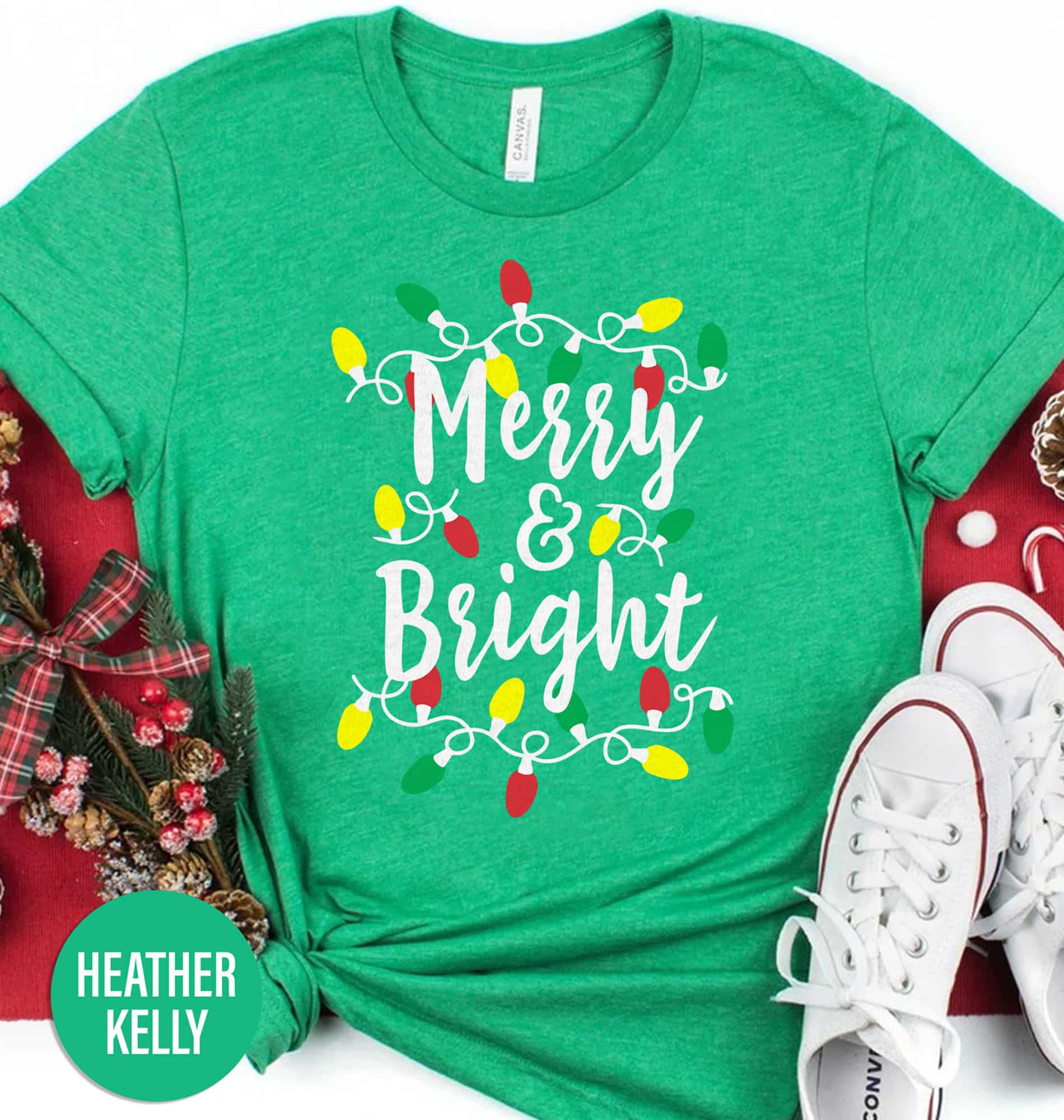 Merry & Bright Christmas Shirt  Special