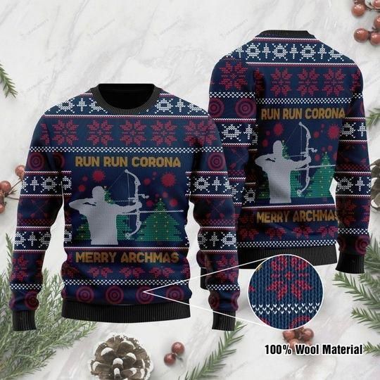 Merry Archery Ugly Christmas Sweater | For Men & Women | Adult | US1167- Best Christmas Gifts 2023