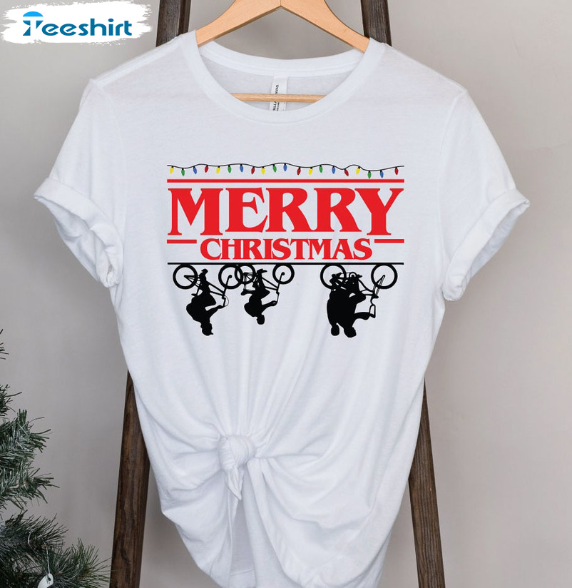 Merry Chrismas Shirt, Christmas Things Vintage Crewneck Tee Tops