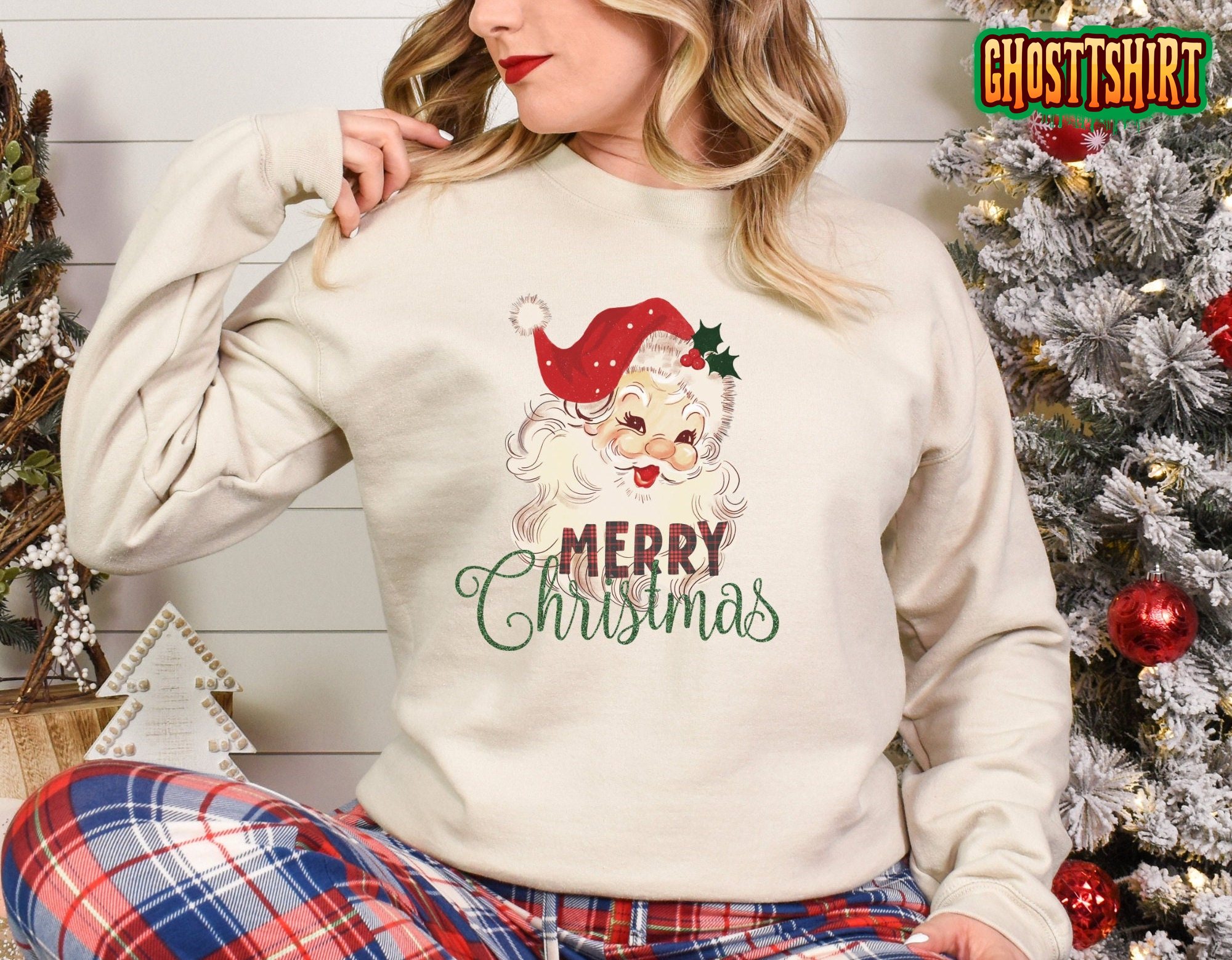 Merry Christmas 2022 Retro Sweatshirt