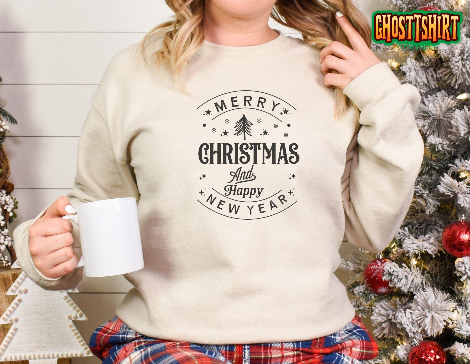 Merry Christmas And Happy New Year Sweatshirt