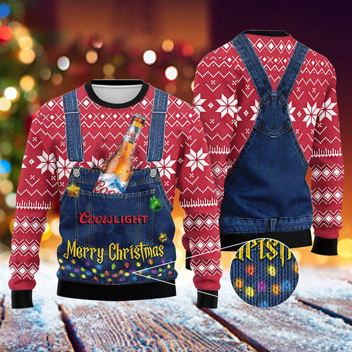 Merry Christmas Coors Light Ugly Sweater – Best Christmas Gifts 2023