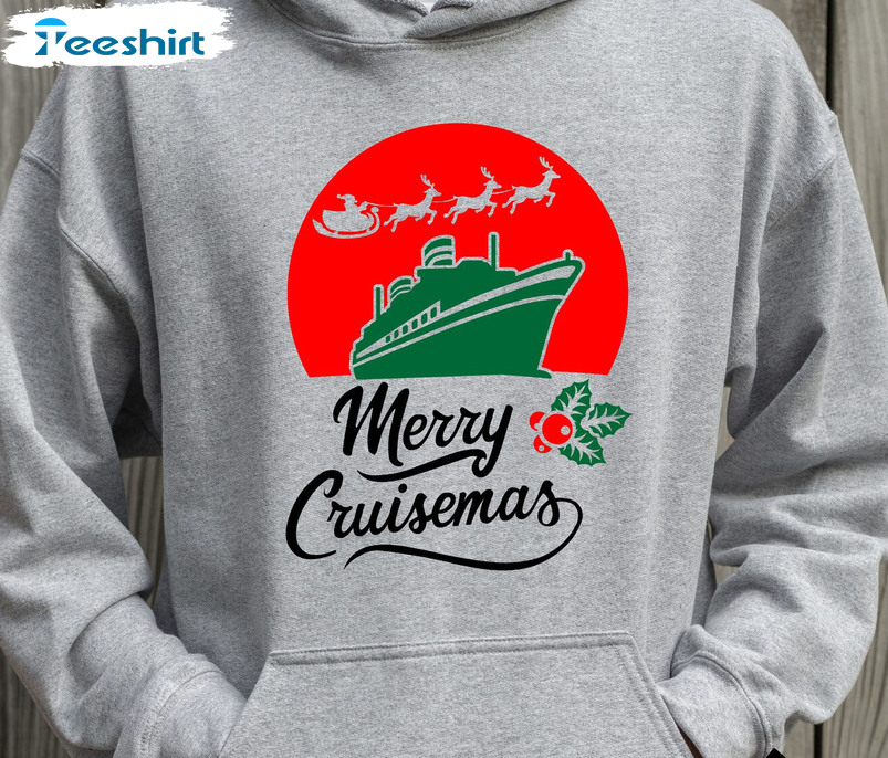 Merry Christmas Cruise Shirt, Christmas Reindeer Sweater Hoodie