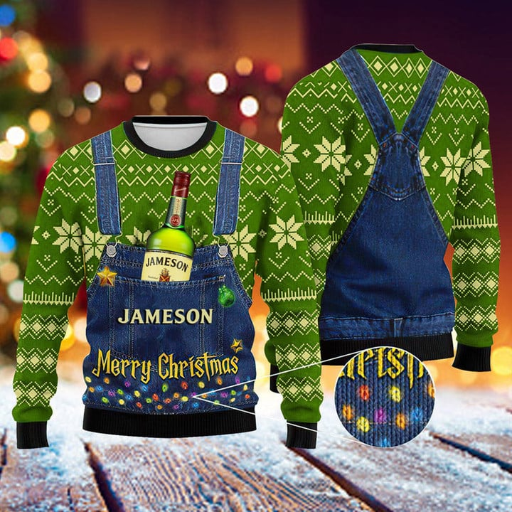 Merry Christmas Jameson Ugly Sweater – Best Christmas Gifts 2023