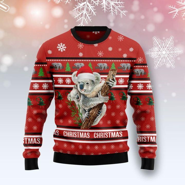 Merry Christmas Koala Ugly Christmas Sweater | For Men & Women | Adult | US1370- Best Christmas Gifts 2023