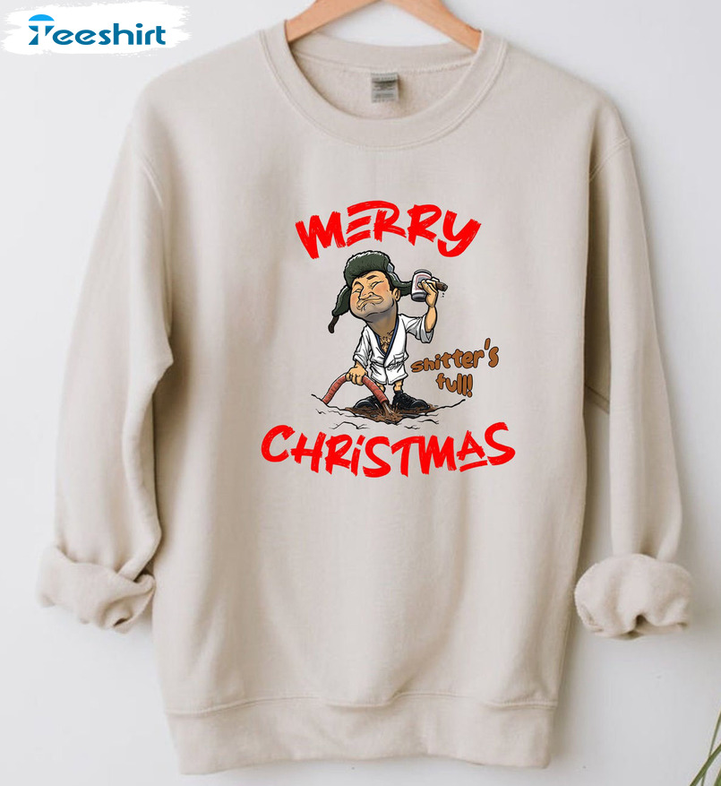 Merry Christmas Shitters Full Shirt – National Lampoons Tee Tops Short Sleeve