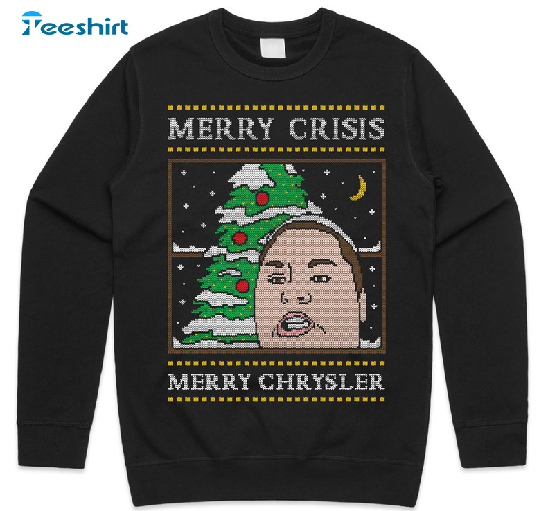 Merry Crimus Crisis Chrysler Shirt, Christmas Jumper Sweater Unisex Hoodie