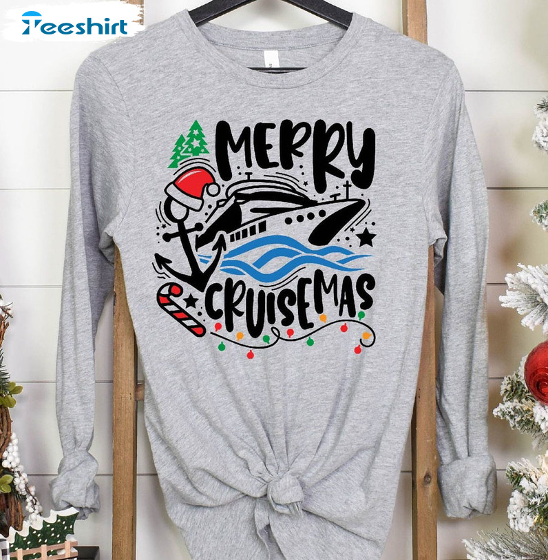 Merry Cruisemas Christmas Shirt, Xmas Unisex T-shirt Sweater