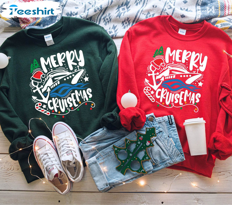 Merry Cruisemas Christmas Shirt, Xmas Unisex T-shirt Sweater