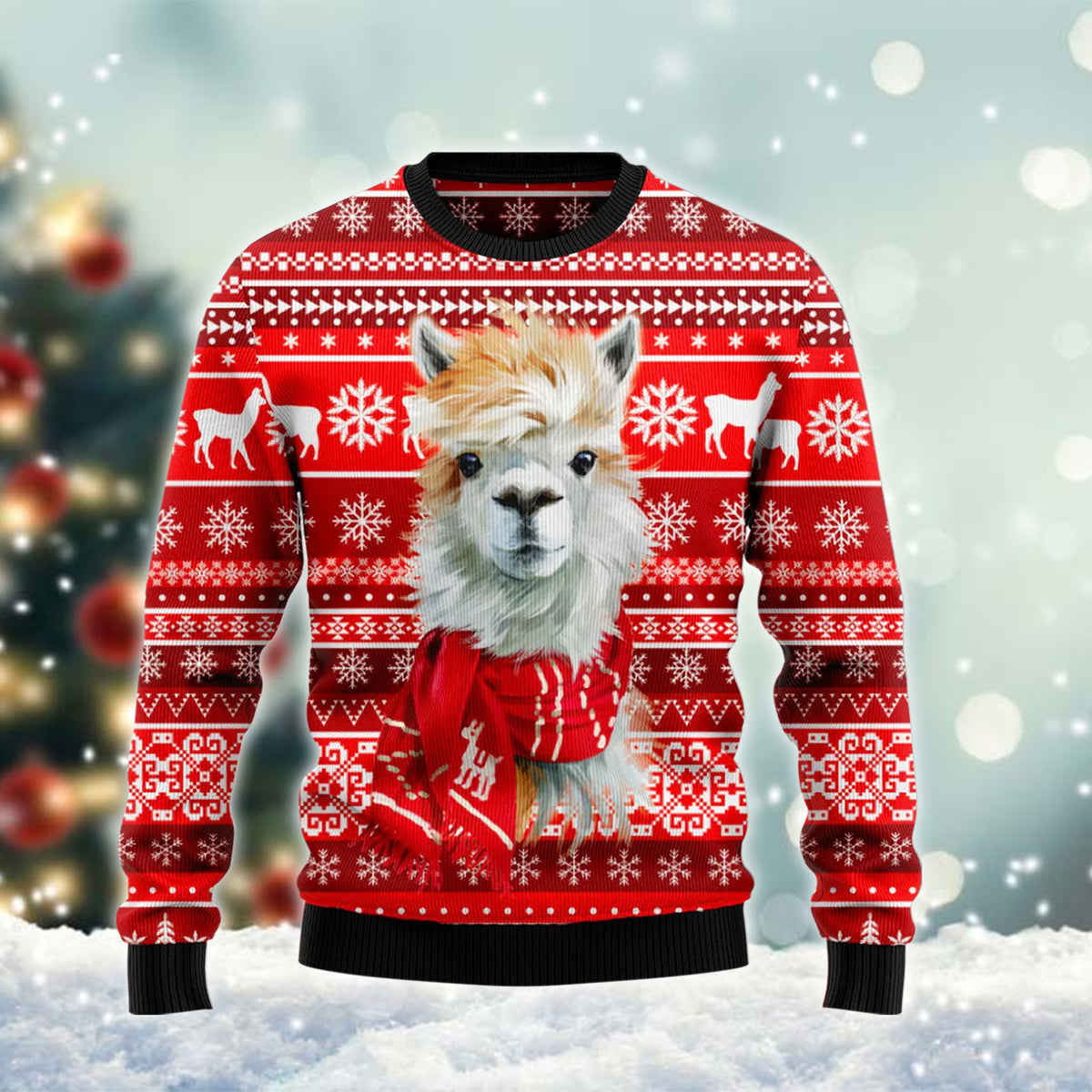 Merry Llamas Ugly Sweater – Best Christmas Gifts 2023