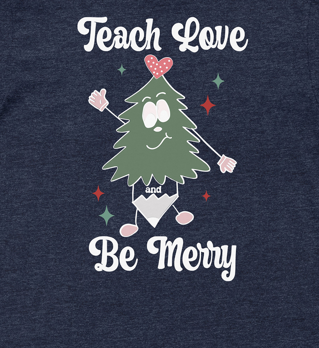 Merry Love Teach Christmas Shirt