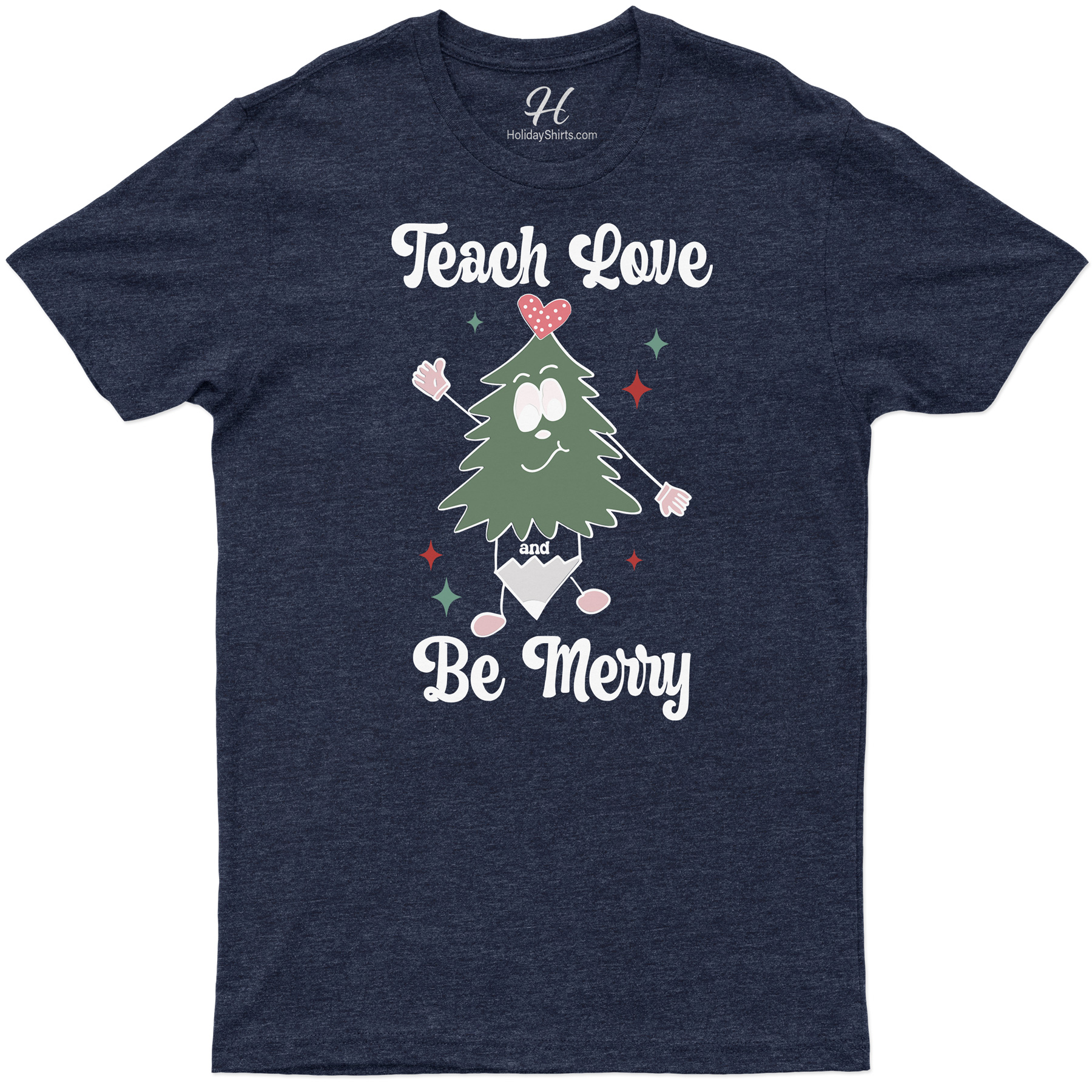 Merry Love Teach Christmas Shirt