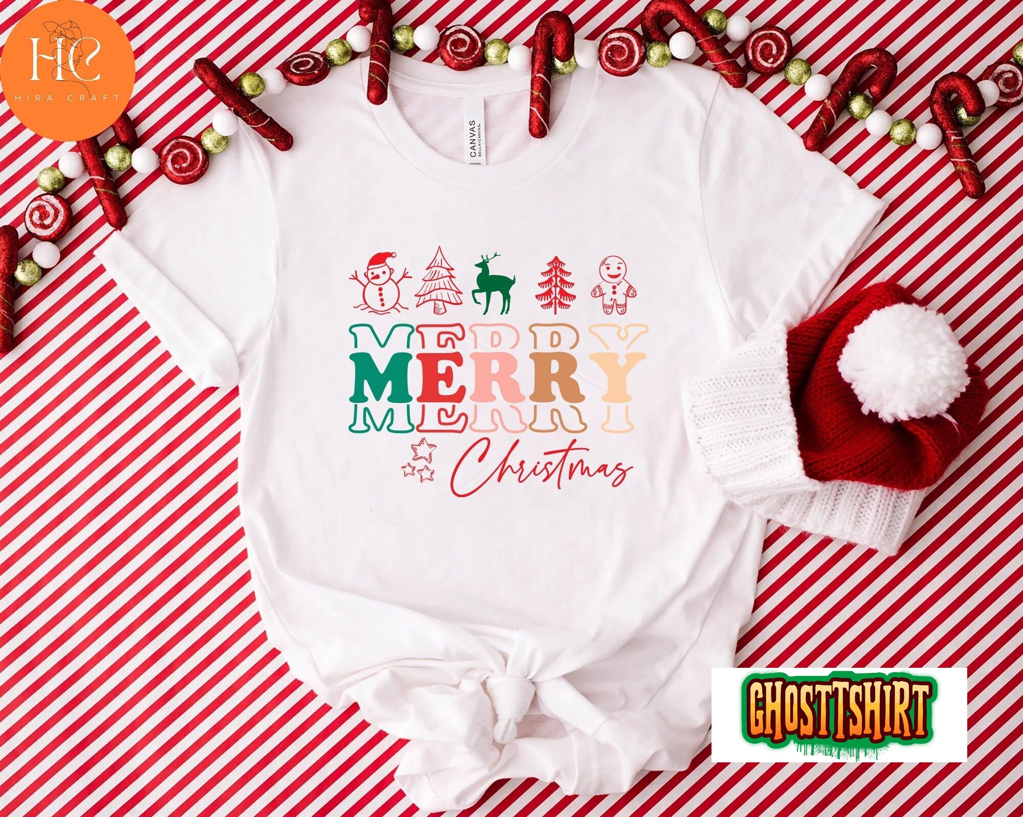 Merry Merry Christmas Family Sweatshirt