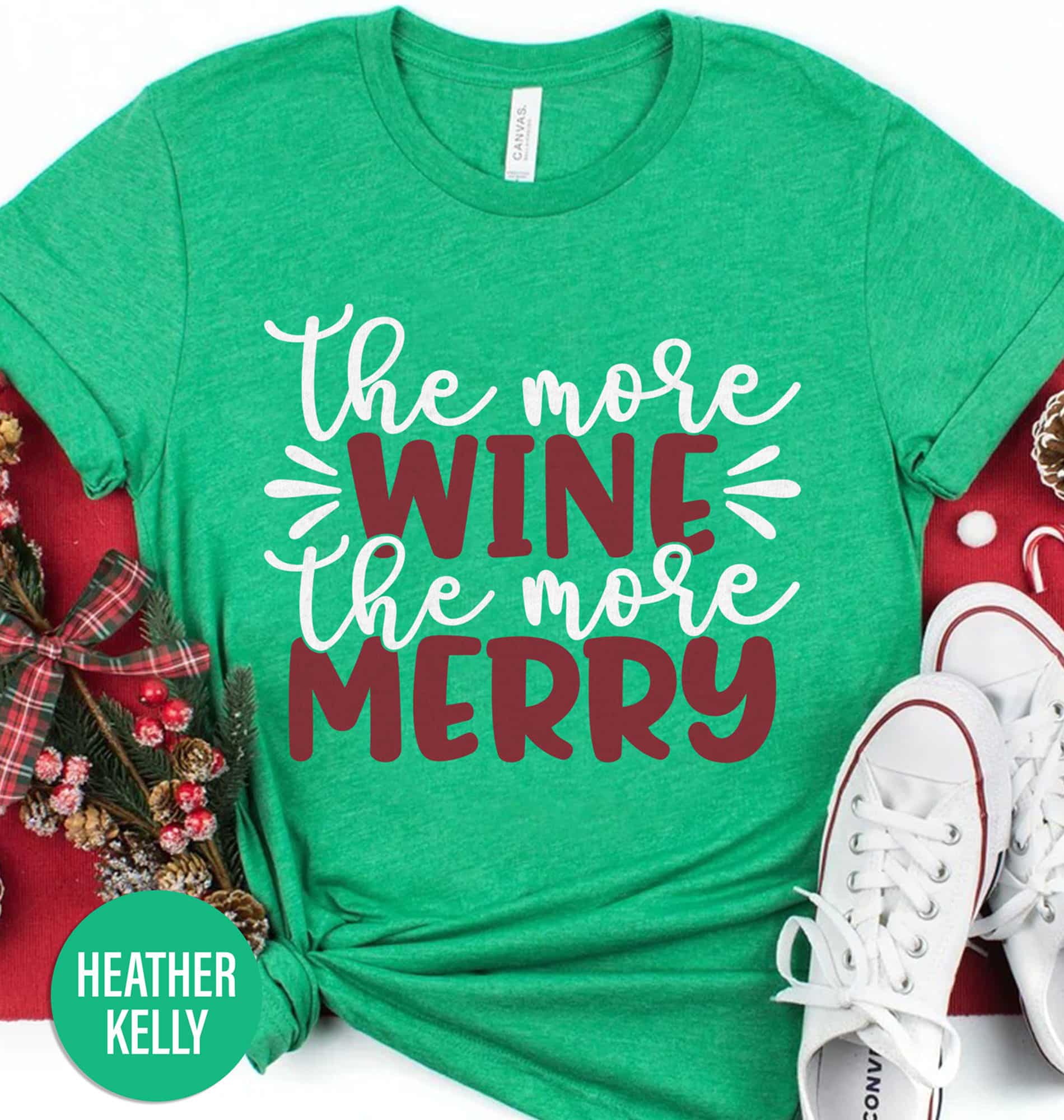 Merry More Wine Christmas Shirt