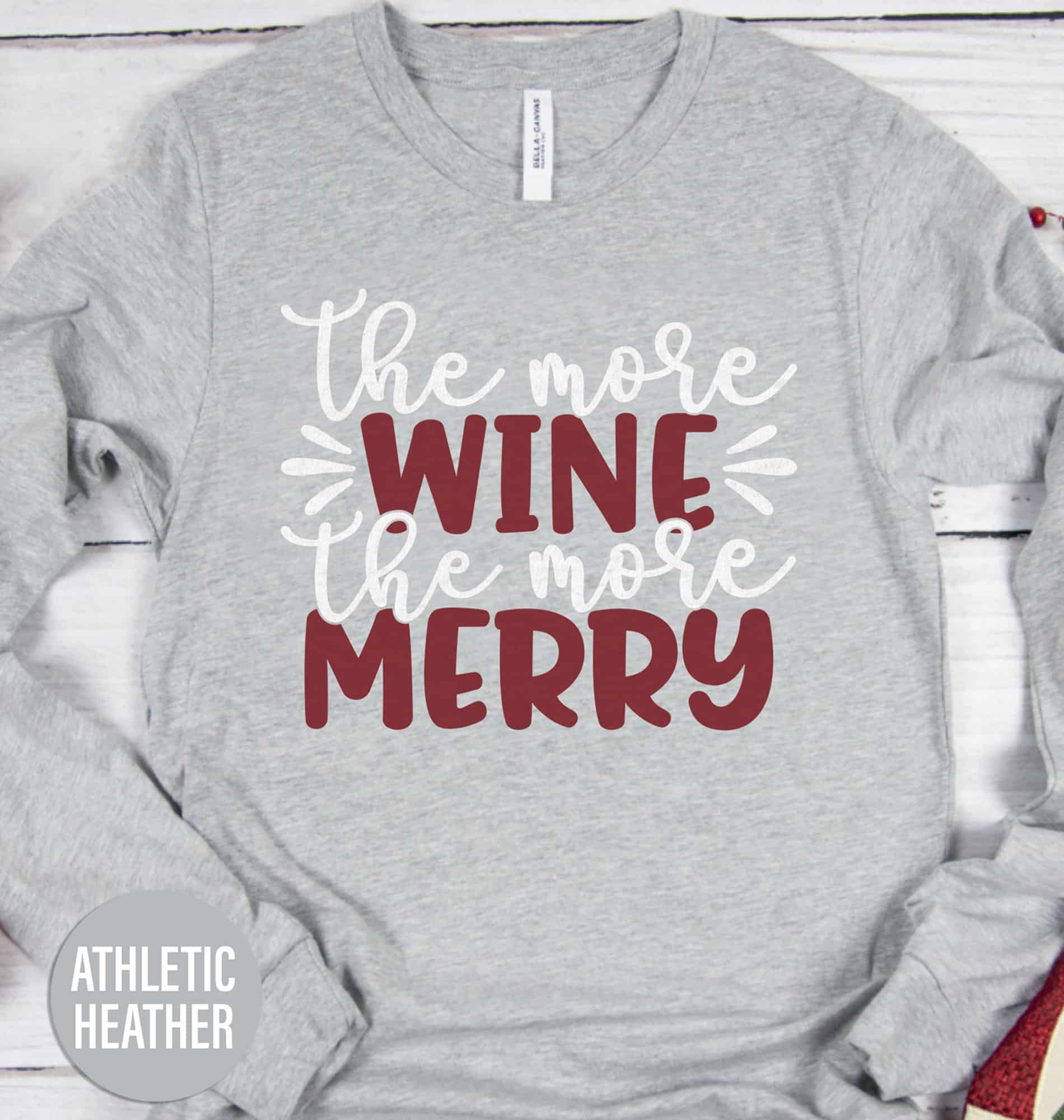 Merry More Wine Christmas Shirt