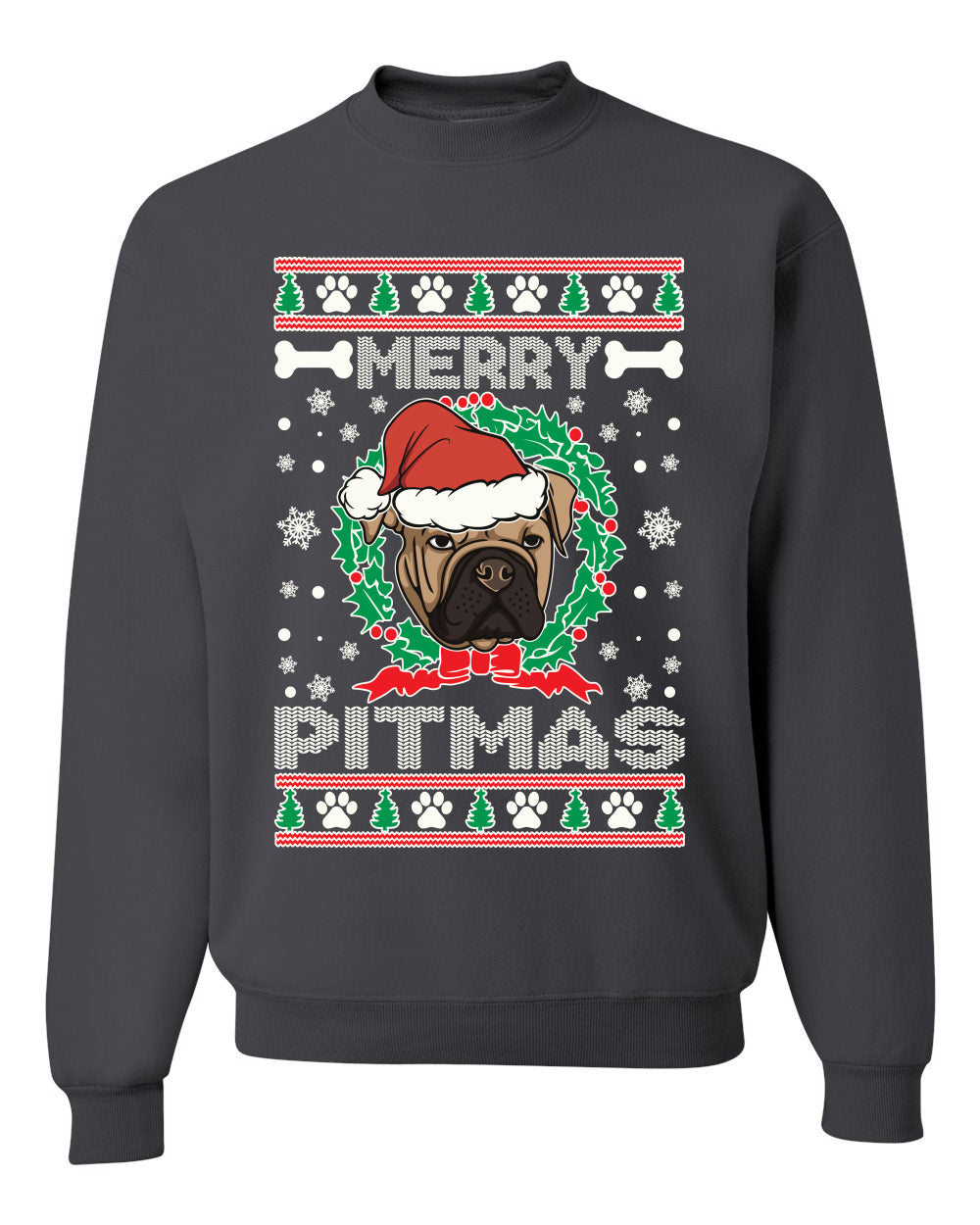 Merry Pitmas Merry Ugly Christmas Sweater- Best Christmas Gifts 2023