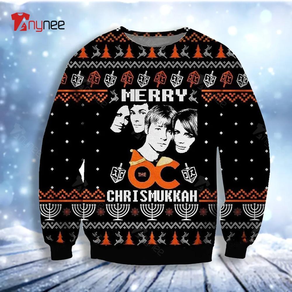 Merry The Chrismukkah Ugly Christmas Sweater- Best Christmas Gifts 2023