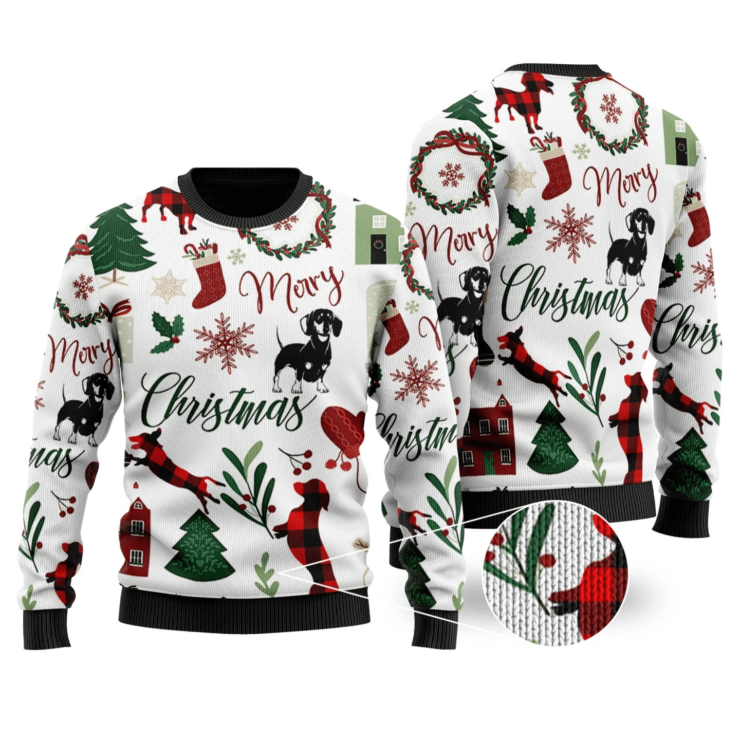 Merry Ugly Christmas Sweater | For Men & Women | Adult | US1730- Best Christmas Gifts 2023