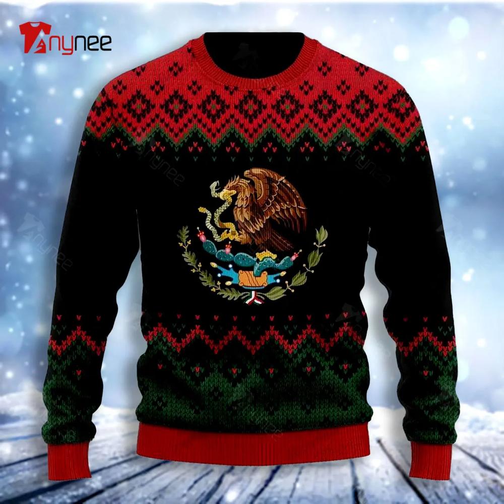 Mexican Christmas Black Ugly Christmas Sweater- Best Christmas Gifts 2023