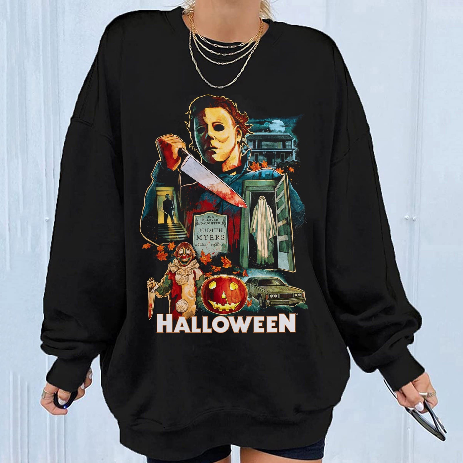 Michael Myers 1878 Horror Nights Unisex T-Shirt