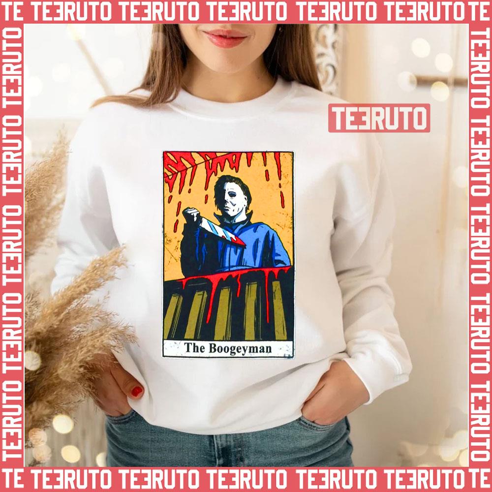 Michael Myers Halloween Tarot Card Boogeyman Horror Movie Unisex Sweatshirt