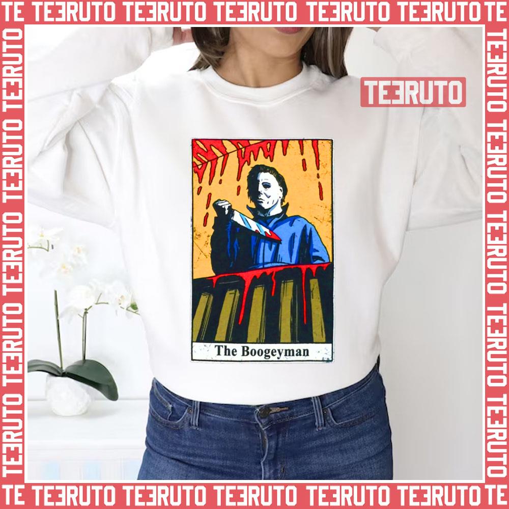 Michael Myers Halloween Tarot Card Boogeyman Horror Movie Unisex Sweatshirt