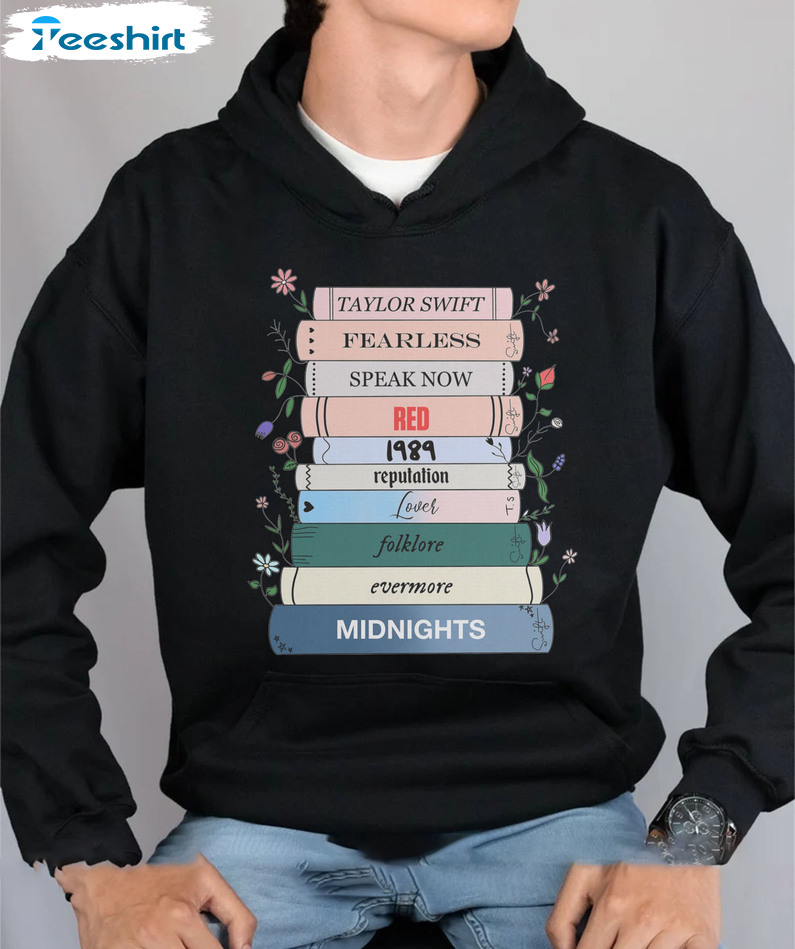 Midnight Album Books Shirt, Taylor Fan Christmas Tee Tops Unisex T-shirt