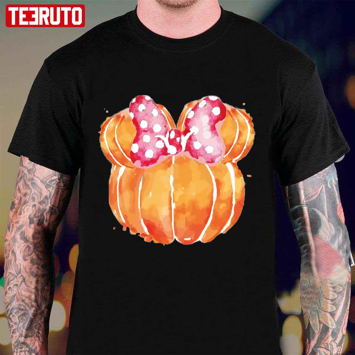 Mini Mouse Halloween Pumpkin Unisex T-Shirt