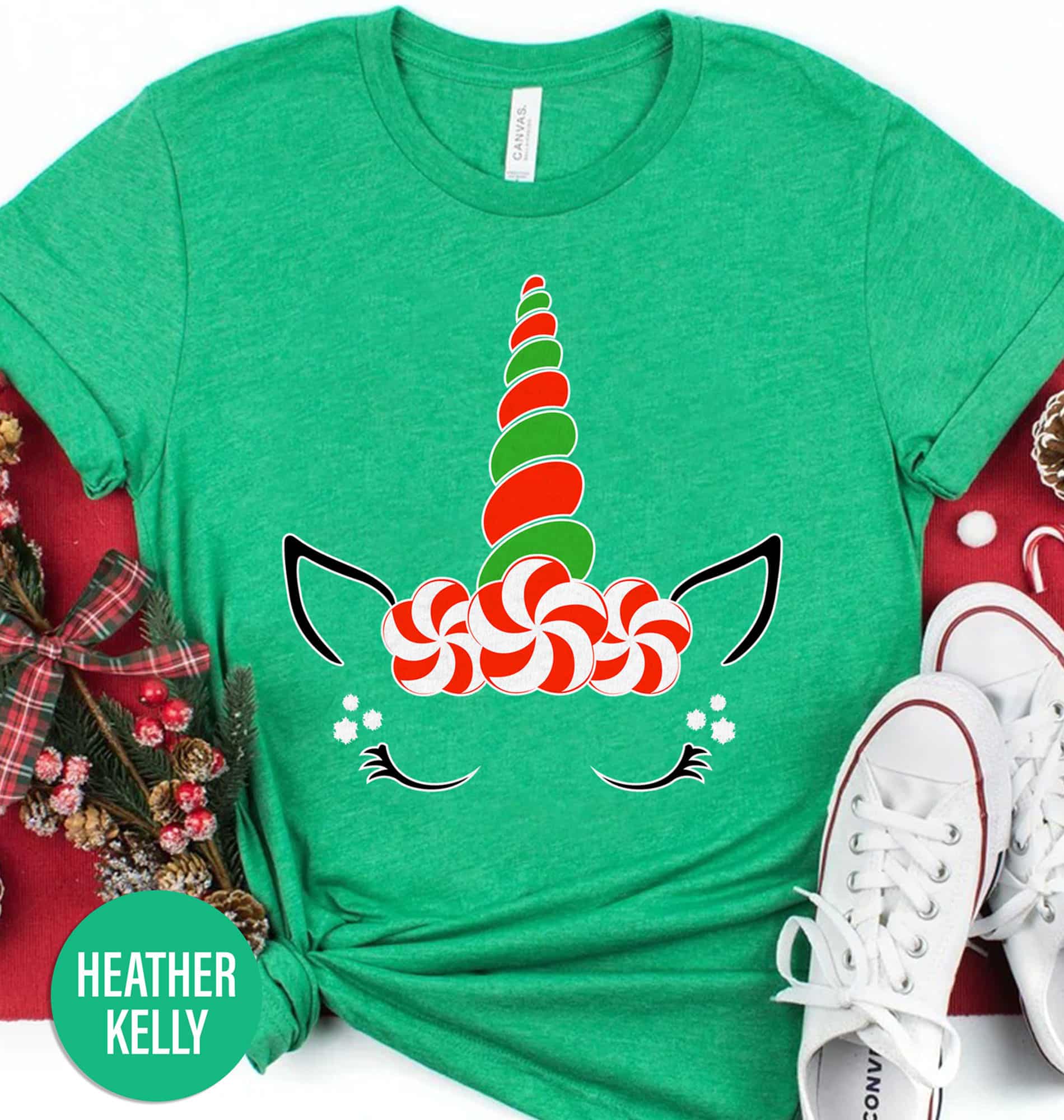 MintSnow Unicorn Holiday Shirt – Christmas Special