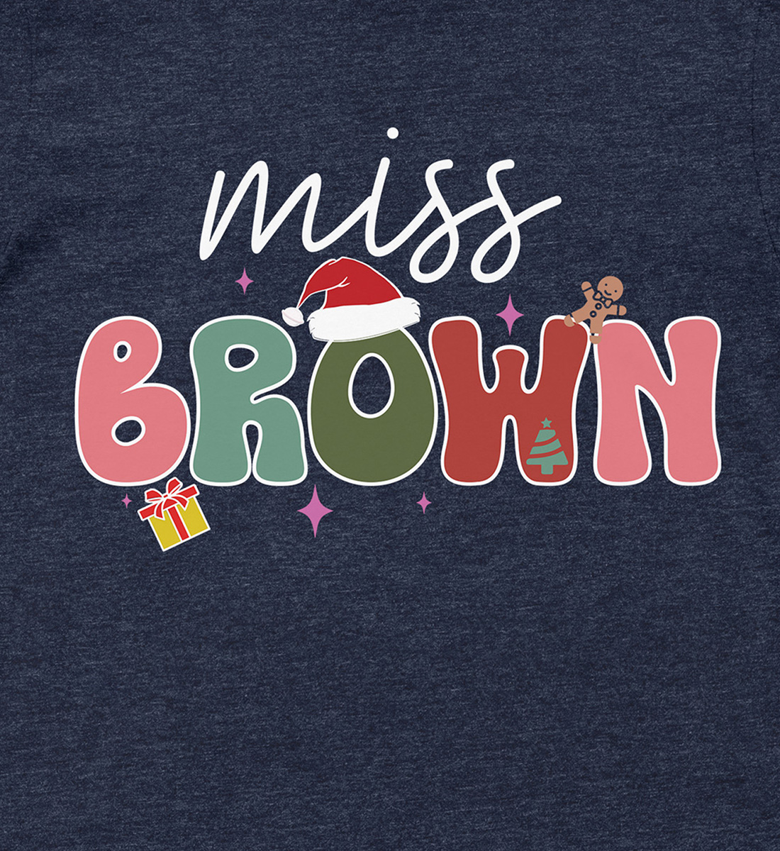 Miss Brown’s Festive Christmas Shirt