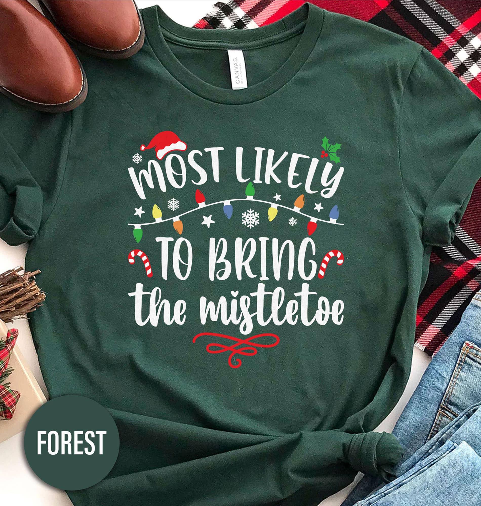 “Mistletoe Magnet” Christmas Shirt