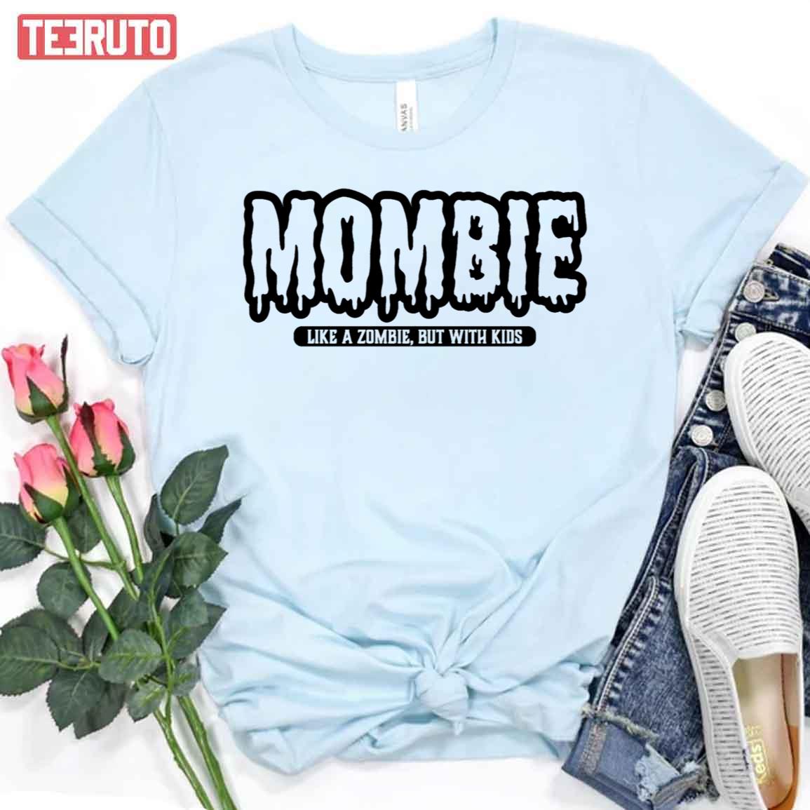 Mombie Halloween Spooky Zombie Unisex T-Shirt