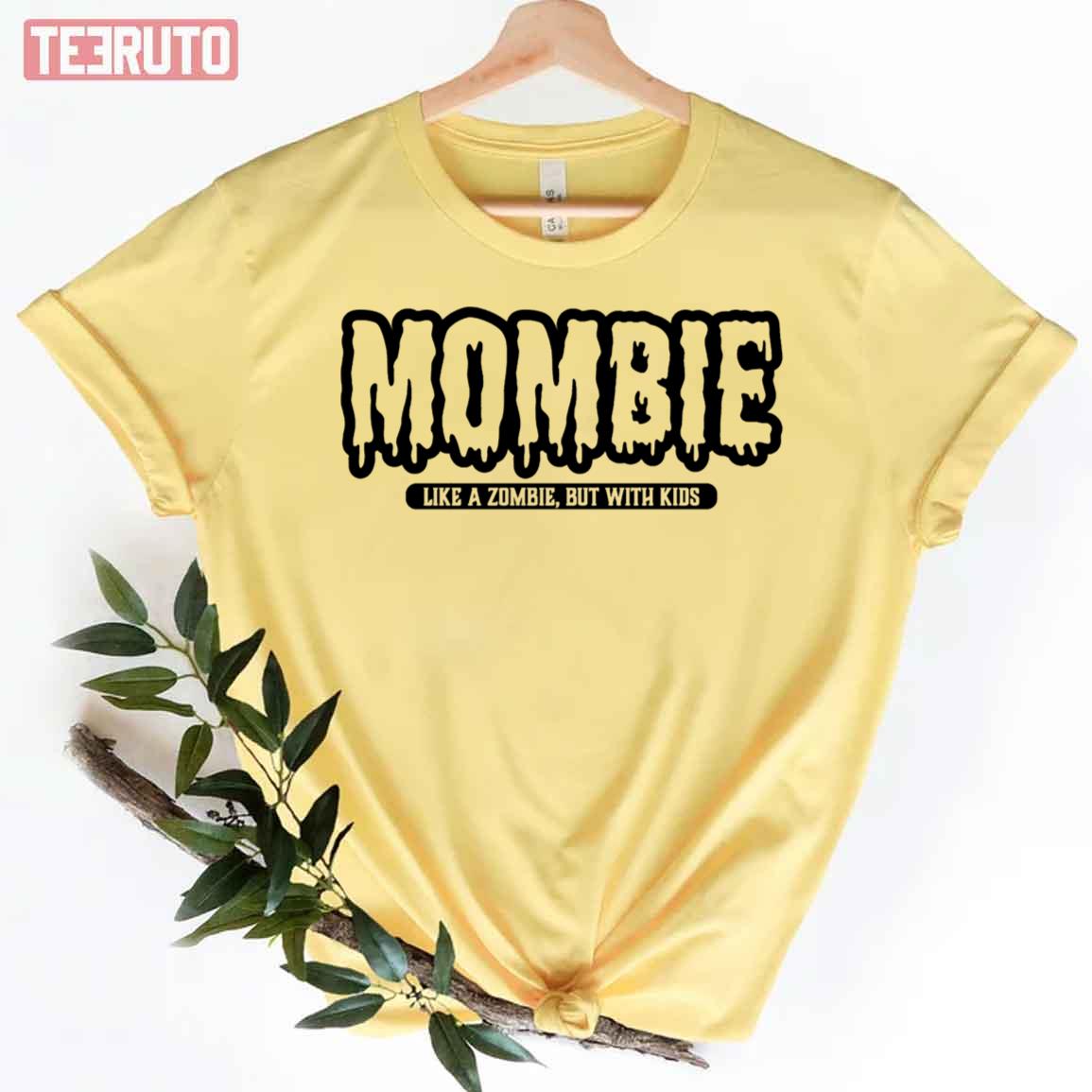 Mombie Halloween Spooky Zombie Unisex T-Shirt