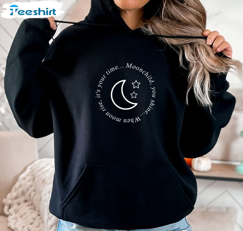 Moonchild You Shine Shirt, Korean Christmas Unisex T-shirt Crewneck