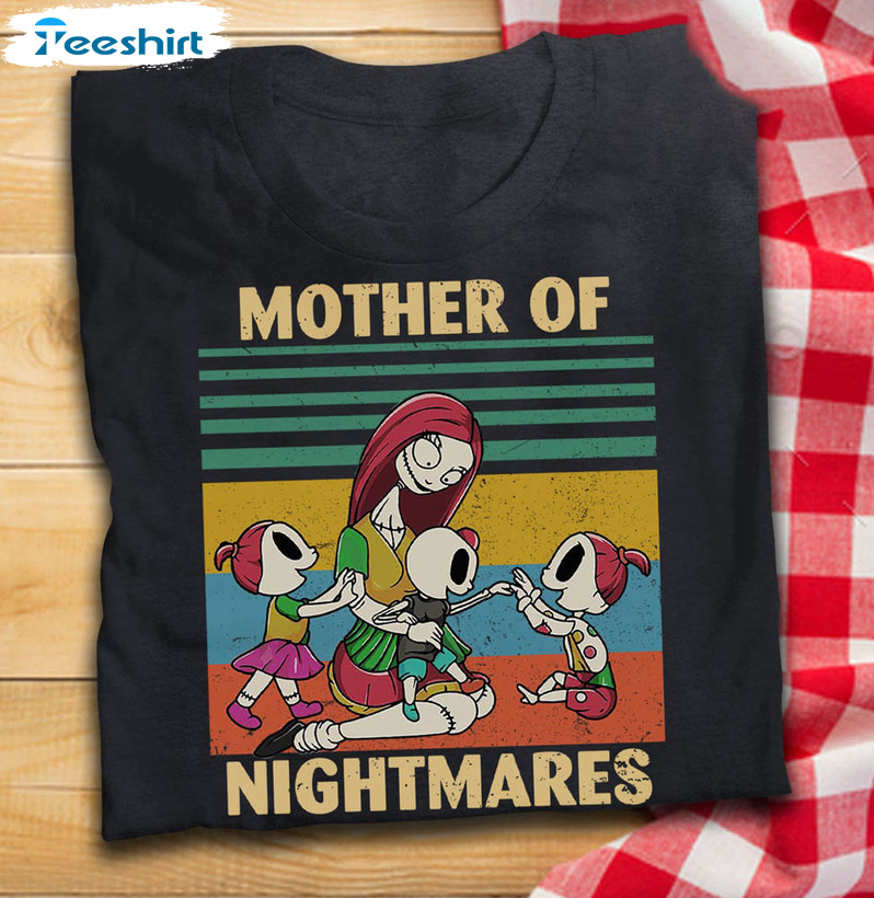 Mother Of Nightmares Vintage Shirt, Nightmare Before Christmas Sweatshirt Unisex Hoodie