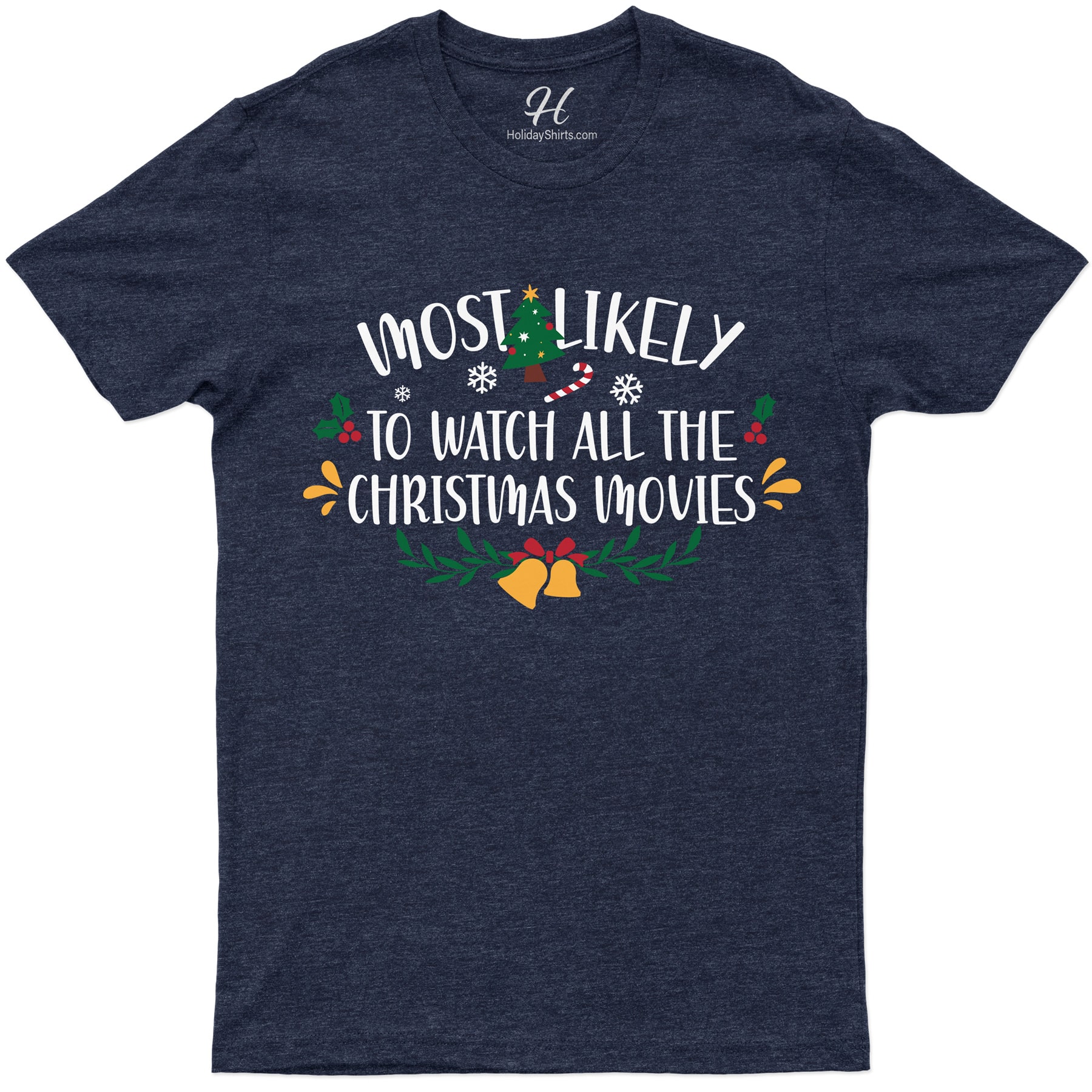 Movie Marathon Christmas Shirt