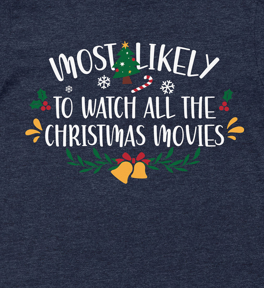 Movie Marathon Christmas Shirt