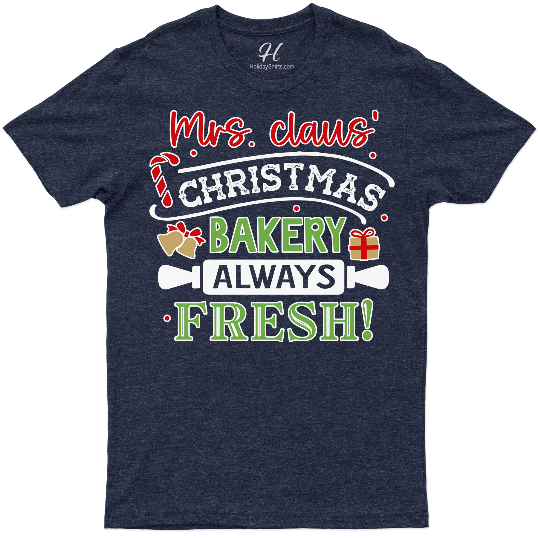 Mrs. Claws Festive Christmas Holiday Shirt