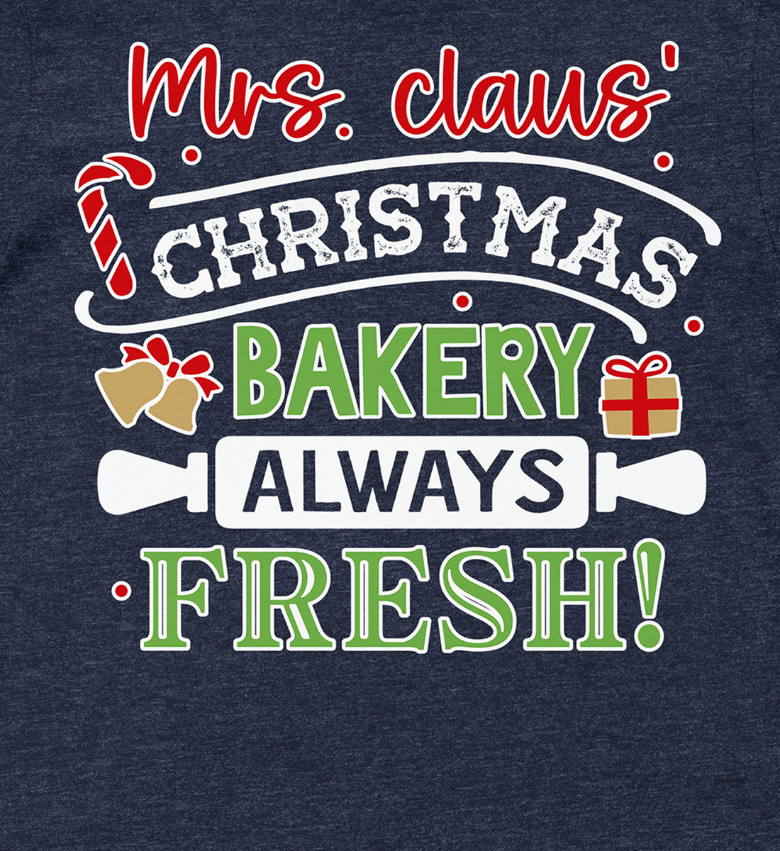 Mrs. Claws Festive Christmas Holiday Shirt