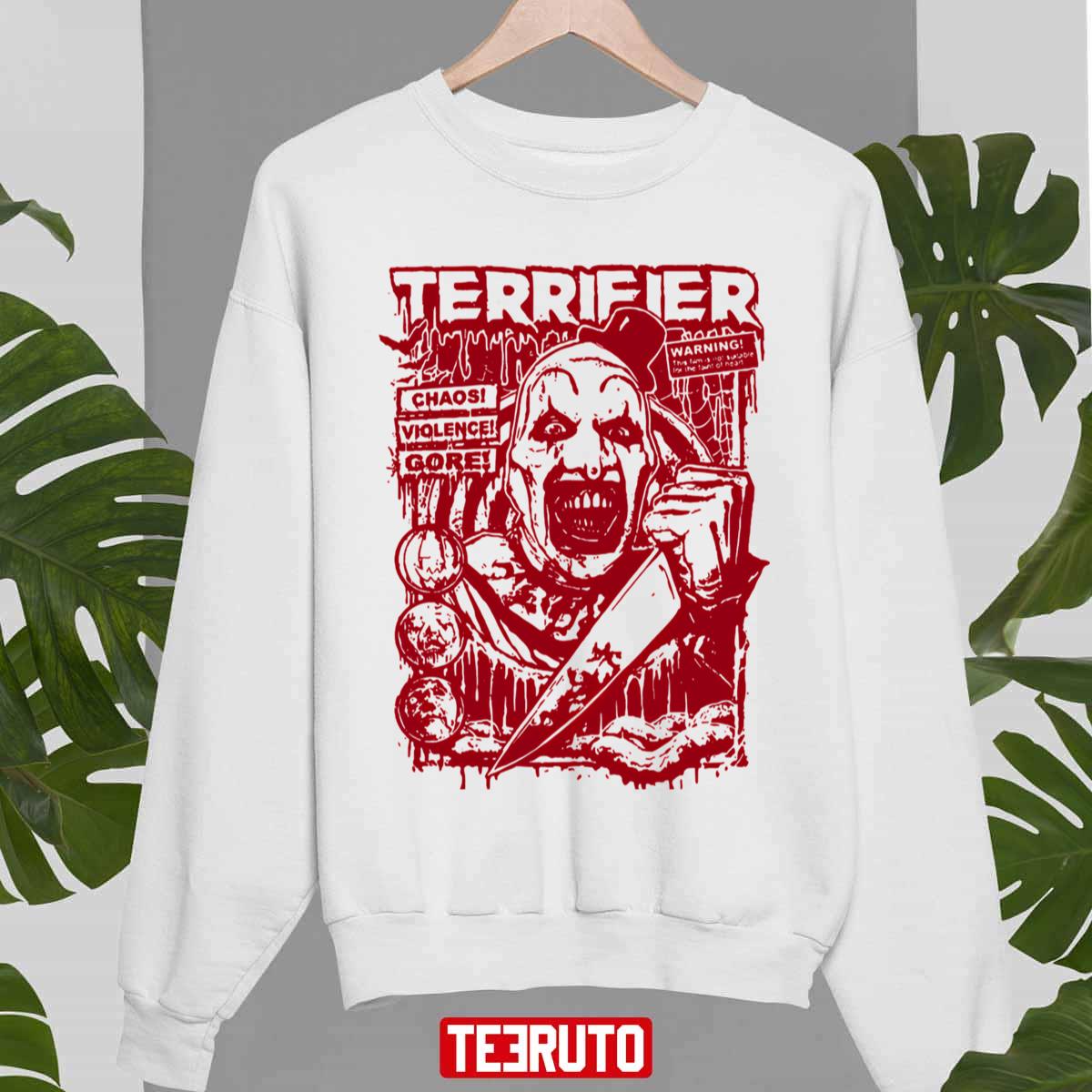 Music Violence Terrifier Movie Music Halloween Unisex Sweatshirt