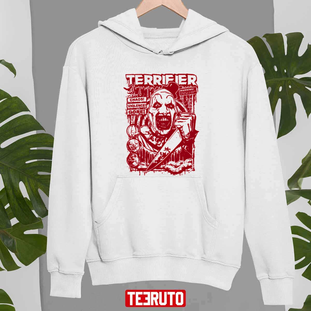 Music Violence Terrifier Movie Music Halloween Unisex Sweatshirt