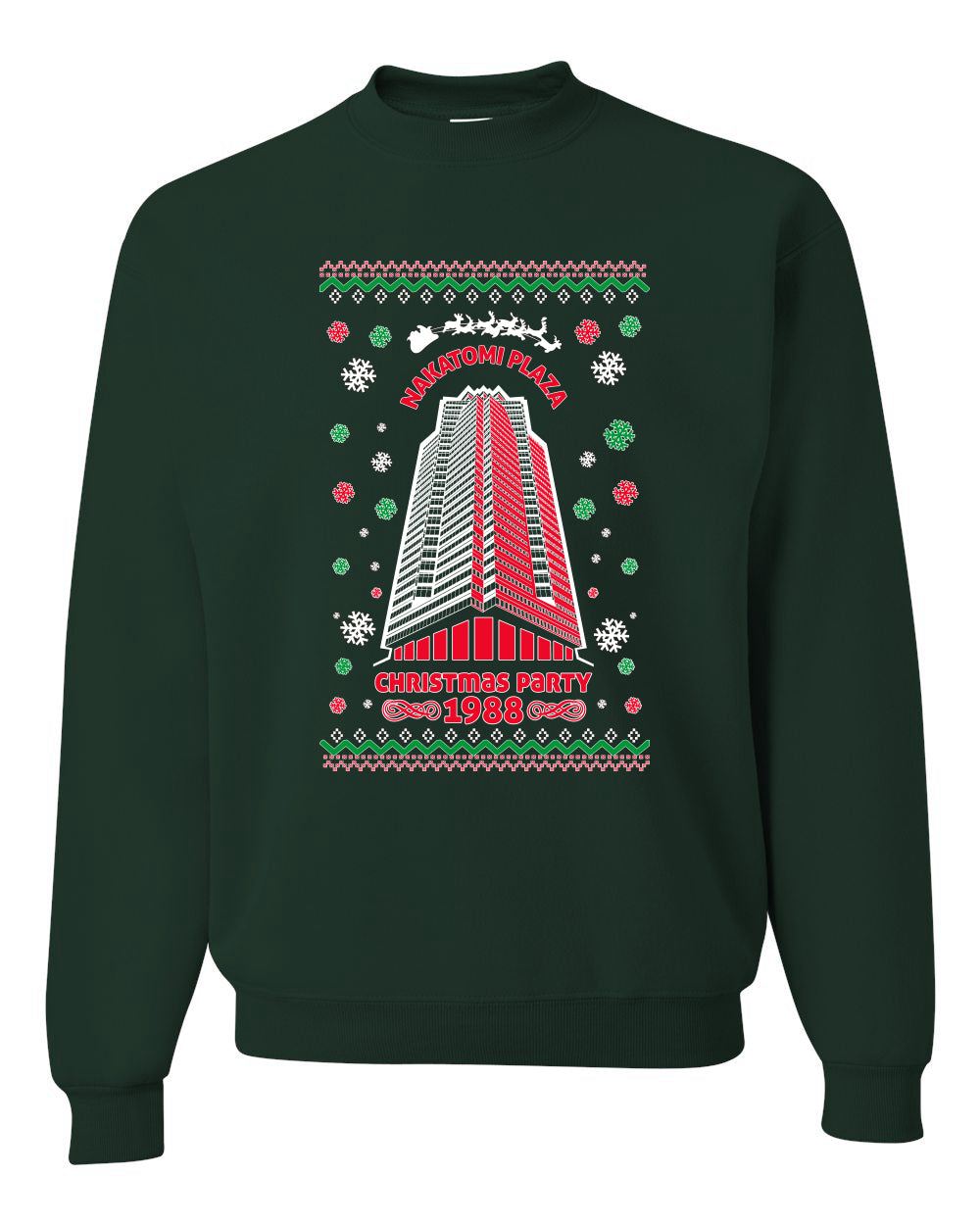 Nakatomi Plaza Christmas Party 1988 Merry Ugly Christmas Sweater- Best Christmas Gifts 2023