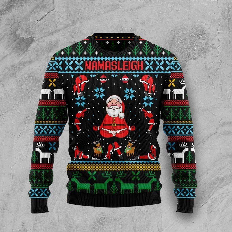 Namasleigh Ugly Christmas Sweater | For Men & Women | Adult | US1360- Best Christmas Gifts 2023