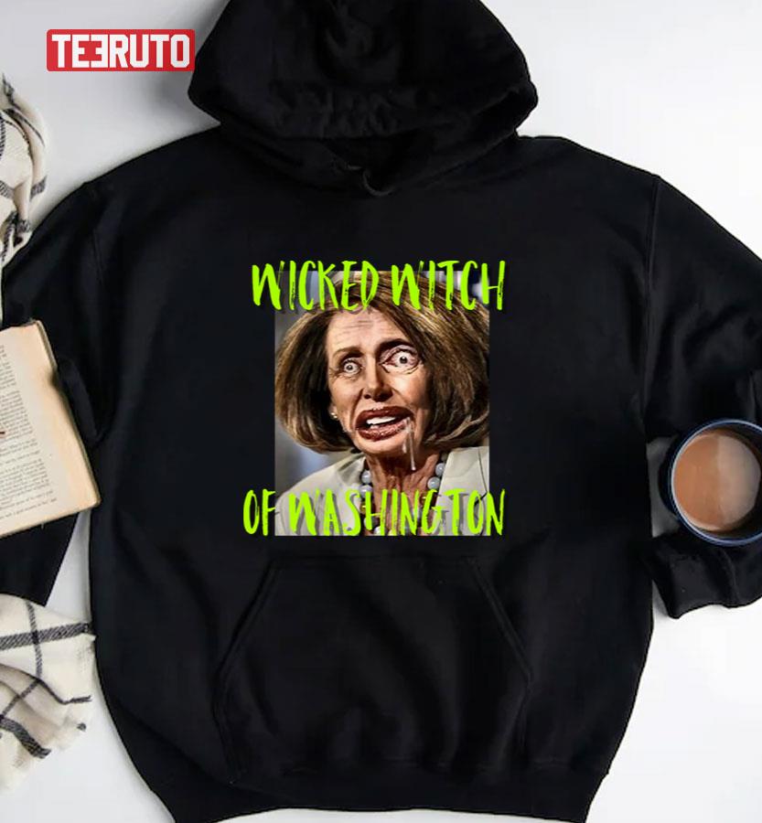 Nancy Pelosi Wicked Witch Of Washington Tee Halloween Unisex T-Shirt