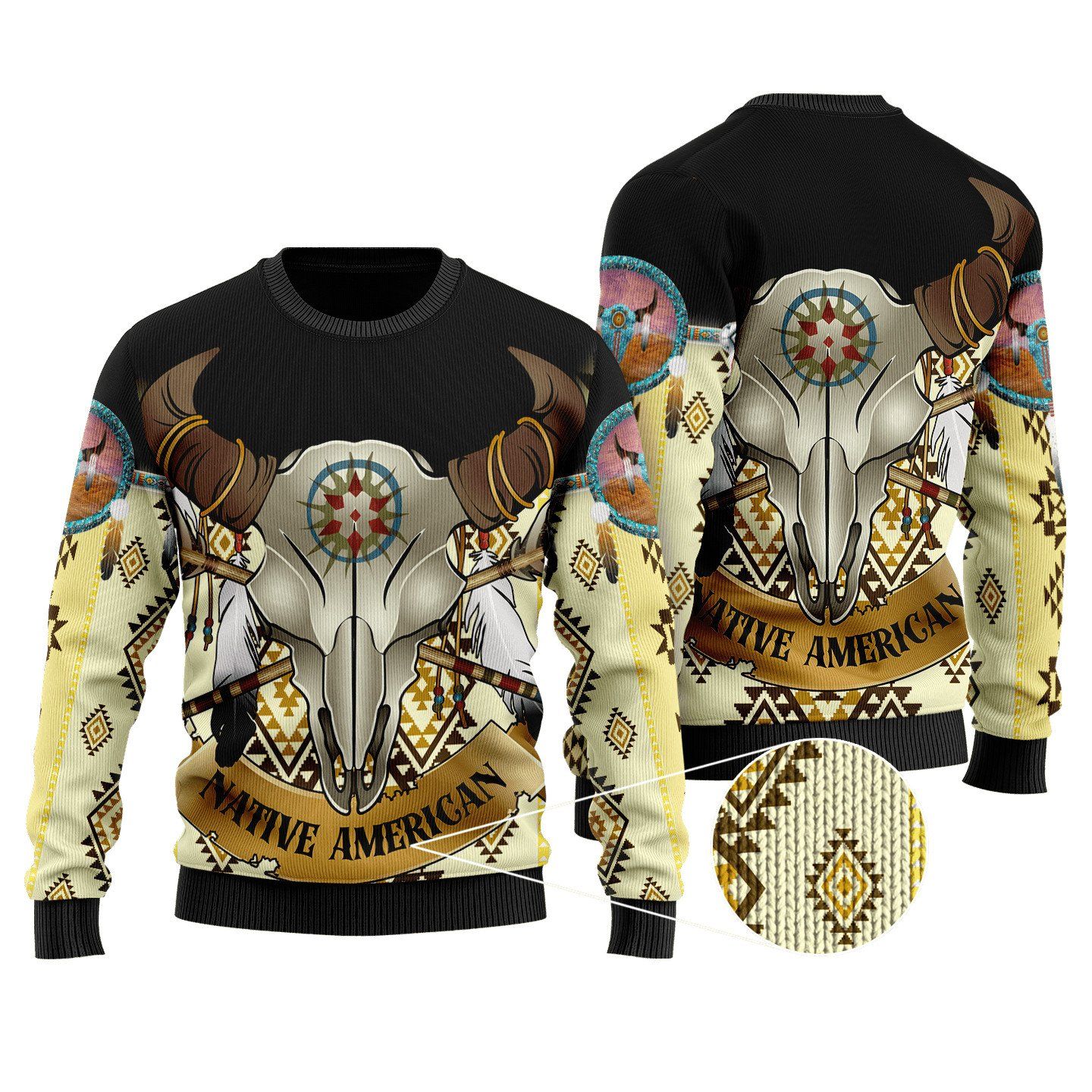 Native American Ugly Christmas Sweater | For Men & Women | Adult | US3885- Best Christmas Gifts 2023